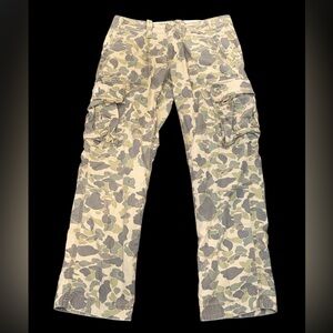RARE RALPH LAUREN DENIM & SUPPLY CAMO CARGO PANTS SZ 32X32